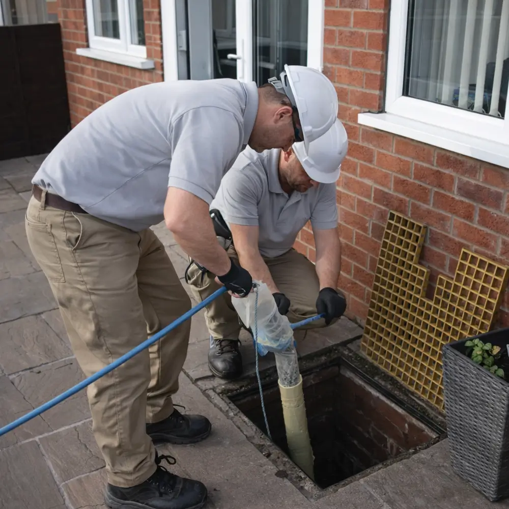 Blocked drain repair service in Hildenborough